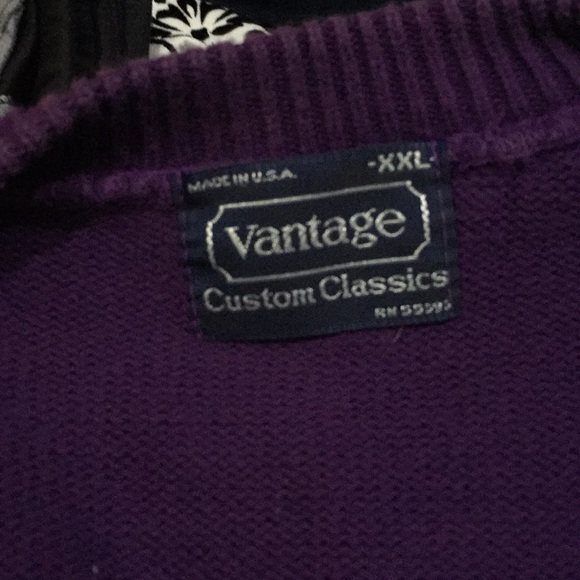 Purple Sweater Size XXL - Picture 2 of 3